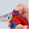 Knipex 95 05 20 SB tangid roostevaba teras plastist käepide sinine punane