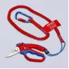 Knipex 95 05 20 SB tangid roostevaba teras plastist käepide sinine punane