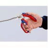 Knipex 95 05 20 SB tangid roostevaba teras plastist käepide sinine punane