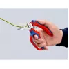 Knipex 95 05 20 SB tangid roostevaba teras plastist käepide sinine punane