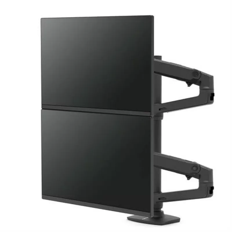 ERGOTRON LX Dual stacking arm, kõrge post (matt must)