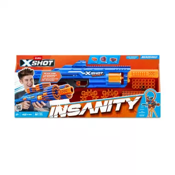 XSHOT Insanity Berzerko (48 noolemängu) ZURU