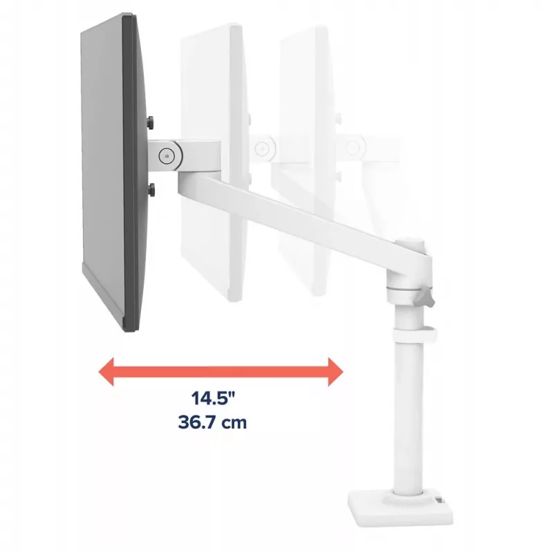 ERGOTRON NX Monitor Arm - Valge