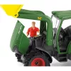 Traktor haagisega Schleich FARM WORLD 42608 Must Roheline Punane Kollane