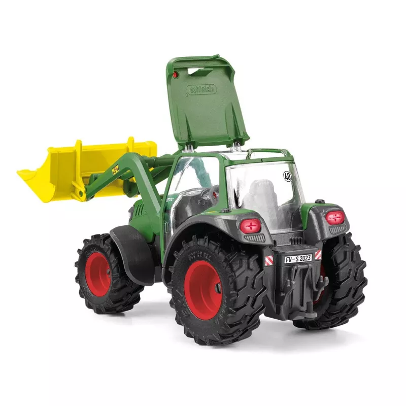 Traktor haagisega Schleich FARM WORLD 42608 Must Roheline Punane Kollane