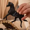 schleich HORSE CLUB Araabia täkk, 5 aastat, Hobused, Must, Hall, Valge, Plastik