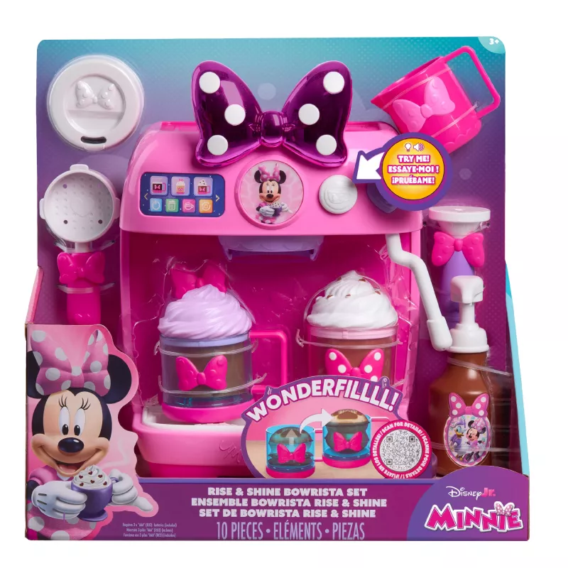 Just Play Disney Minnie hiir Rise & Shine, 3 a, Heliga, AAA, Patareid on kaasas