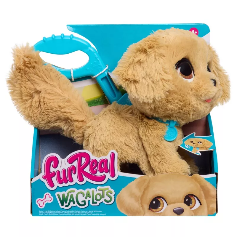 Just Play FurReal WagaLots Kuldne retriiver, Poiss/Tüdruk, 4 a, Heliefektiga