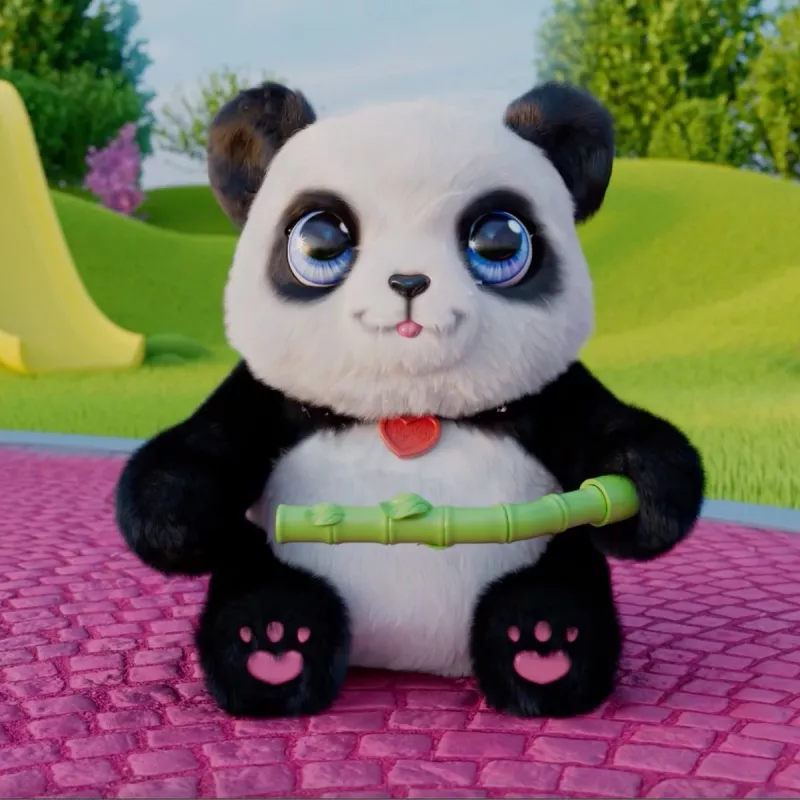 Just Play FurReal - Coco rulluv panda, poiss/tüdruk, 4 a, heliga