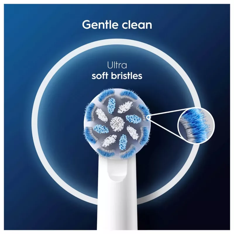 Hambaharjapead Oral-B Sensitive Clean 12 tk Valge