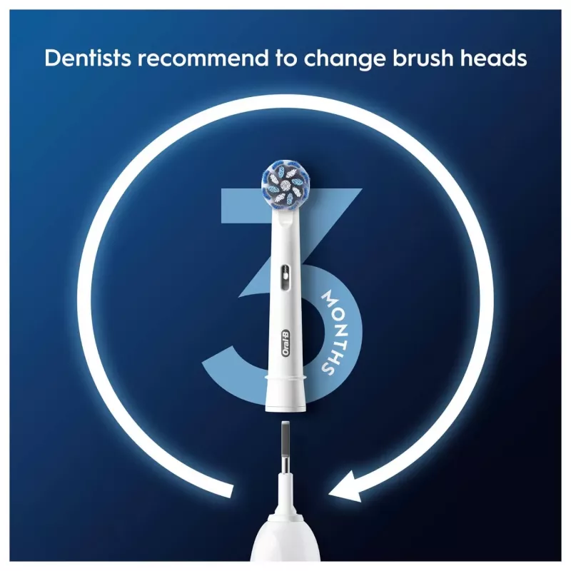 Hambaharjapead Oral-B Sensitive Clean 12 tk Valge