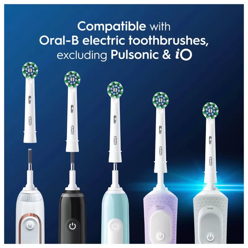 Oral-B CrossAction 12 tk Valge
