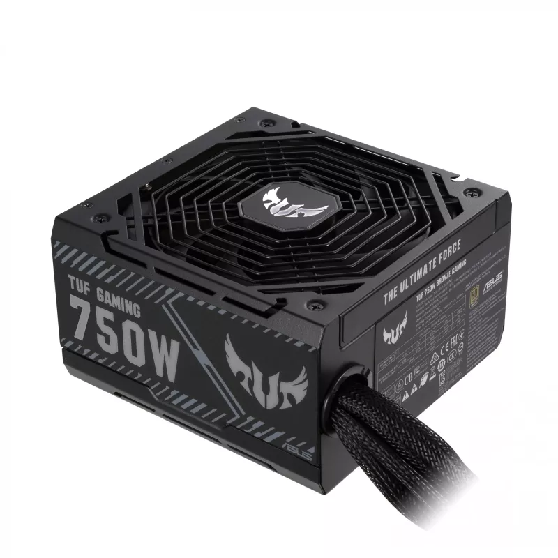 ASUS TUF-GAMING-750B toiteplokk 750 W 20+4 pin ATX ATX Must