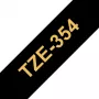 Sildilint Brother TZe354 24mm Kuld mustal