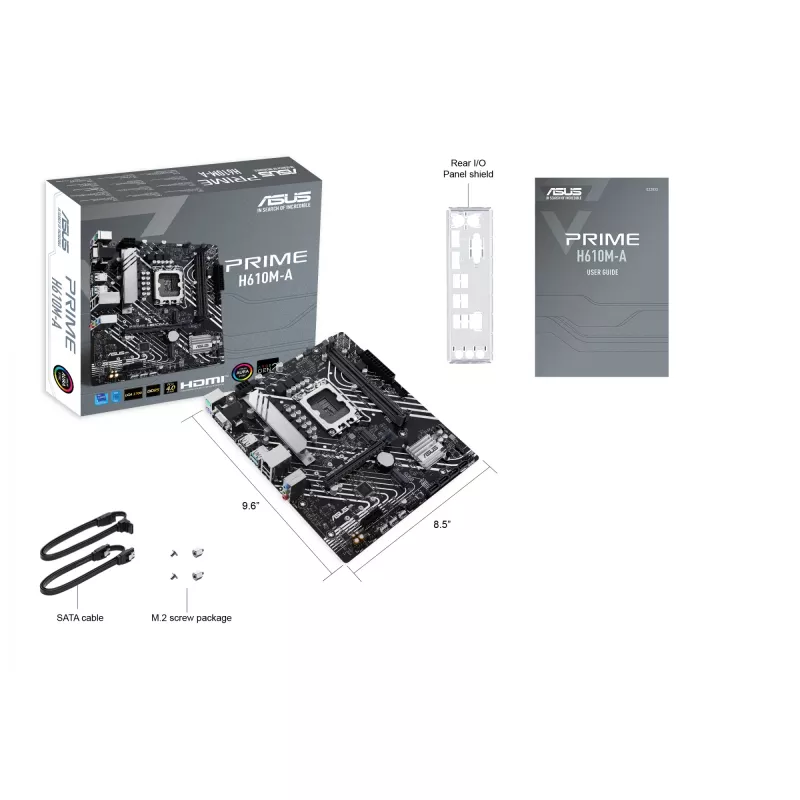 Emaplaat ASUS PRIME H610M-A-CSM Intel H610 LGA 1700 micro ATX