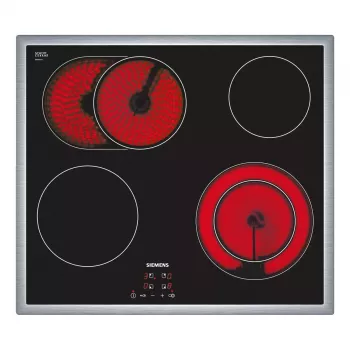 Siemens ET645HN17E pliit Must Sisseehitatud Keraamiline pliit 4 tsooni