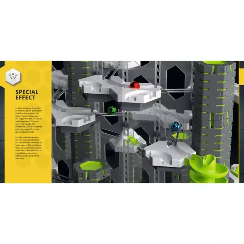 Ravensburger GraviTrax Pro kõvakaaneline raamat — juhend fännidele ja professionaalidele (48973)