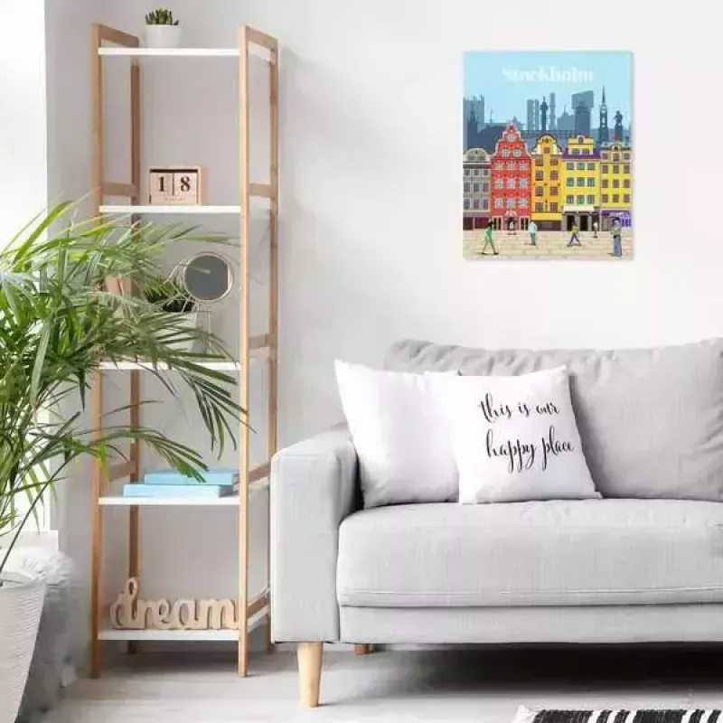 Värvimiskomplekt Ravensburger CreArt Colorful Stockholm, mudel 23520