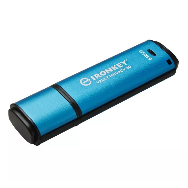 USB-mälupulk Kingston Technology 512 GB IronKey Vault Privacy 50 AES-256