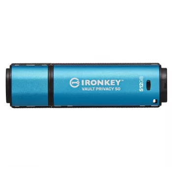 USB-mälupulk Kingston Technology 512 GB IronKey Vault Privacy 50 AES-256