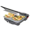 Kontaktgrill CECOTEC Rock'nGrill 2000 — 2000 W, ristkülikukujuline, must/roostevaba teras, reguleeritav termostaat, 340×330×130 mm