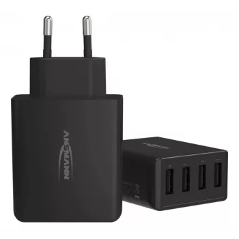 ANSMANN seina-USB-laadija 4 porti