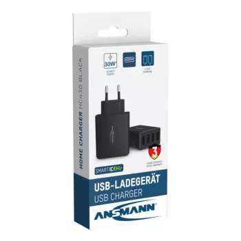 ANSMANN seina-USB-laadija 4 porti