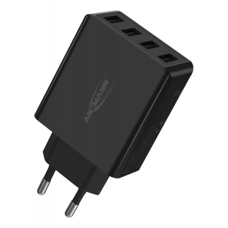ANSMANN seina-USB-laadija 4 porti