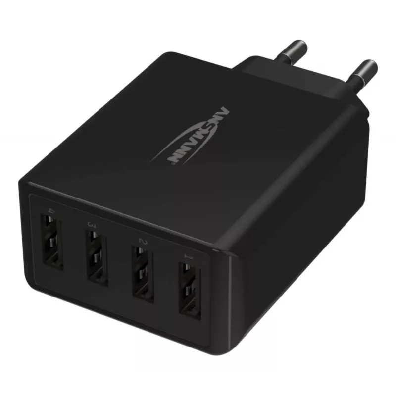 ANSMANN seina-USB-laadija 4 porti