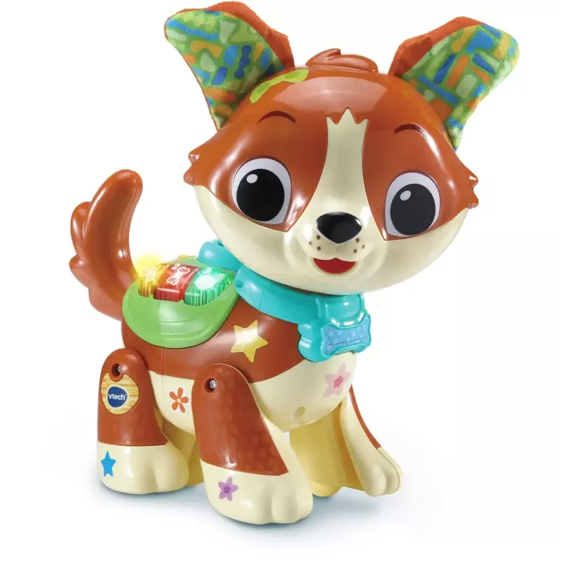 Mängukuju VTech Run With Me Puppy 80-552564 interaktiivne õppemänguasi helide ja liikumisega