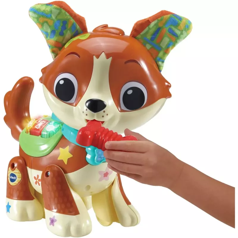 Mängukuju VTech Run With Me Puppy 80-552564 interaktiivne õppemänguasi helide ja liikumisega