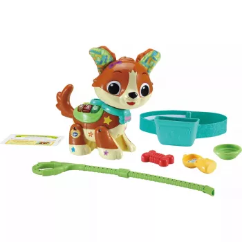 Mängukuju VTech Run With Me Puppy 80-552564 interaktiivne õppemänguasi helide ja liikumisega