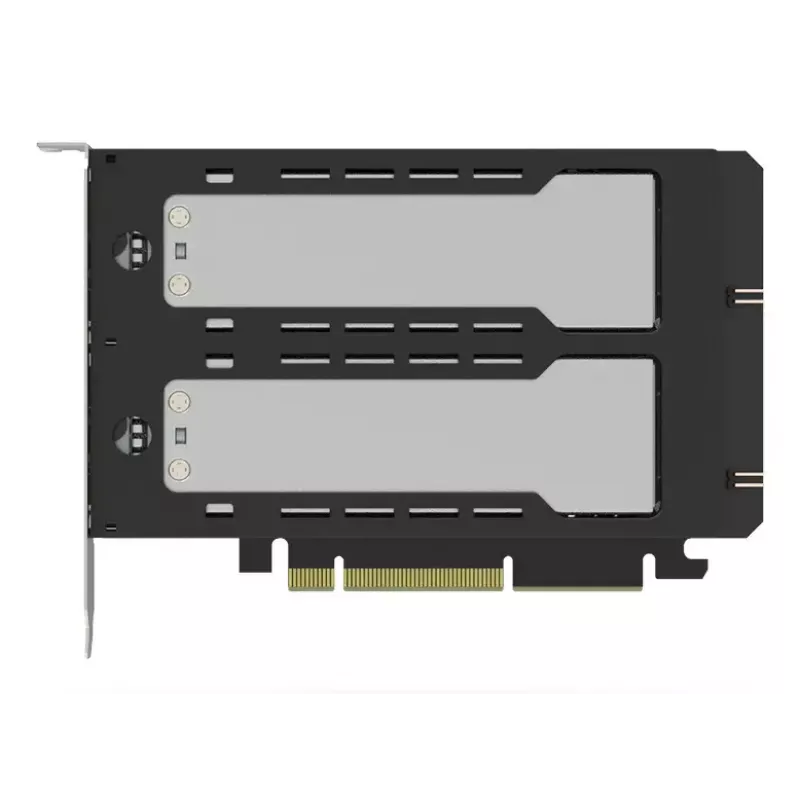 Icy Dock ExpressSlot Elite liidesekaart MB842MP-B — PCIe kuumvahetusega 2,5-tollise ketta adapteripesa, must/hõbedane