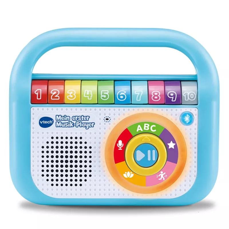 VTech Baby Mein erster Musik-Player, muusikaline mänguasi, 2 a, AA, 480 g, sinine, valge