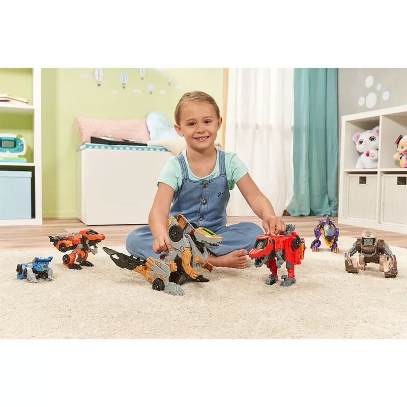 VTech Switch & Go Dino's Fighter-Velociraptor Punane 3+