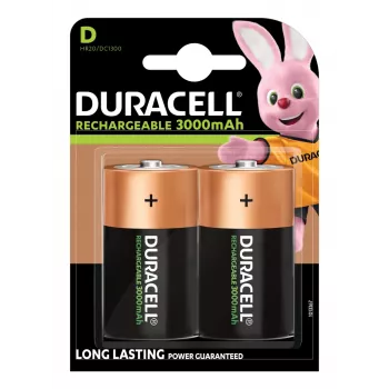 Duracell majapidamispatarei laetav patarei D nikkel-metallhüdriid (NiMH)