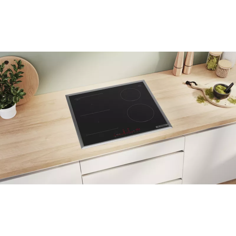 Bosch Serie 6 PVS645HB1E pliit must sisseehitatav 60 cm tsoon-induktsioonpliit 4 tsooni