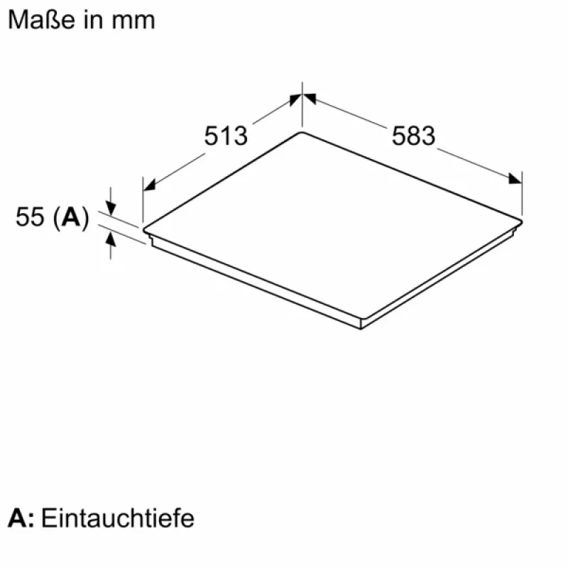 Bosch Serie 6 PIX645HC1E pliit must sisseehitatav 60 cm keraamiline pliit 4 tsooni