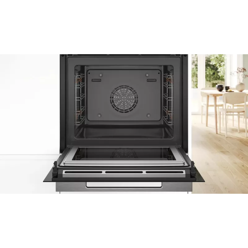 Sisseehitatav elektriahi Bosch Serie 8 HMG7361B1, 67 L, 3600 W, must, puutetundlik juhtimine