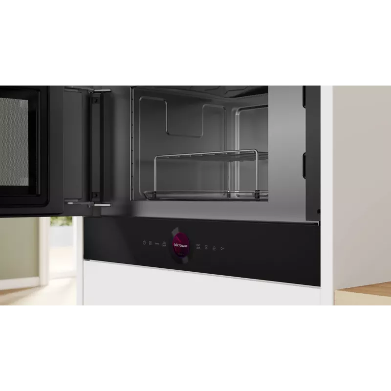 Bosch Serie 8 BEL7321B1 mikrolaineahi Must Kombineeritud mikrolaineahi Töölauale 21 L 900 W