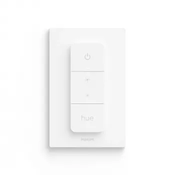 Philips Dimmer Switch (uusim mudel), hämardi ja lüliti, IEEE 802.15.4, IP20, väline, nupud, valge