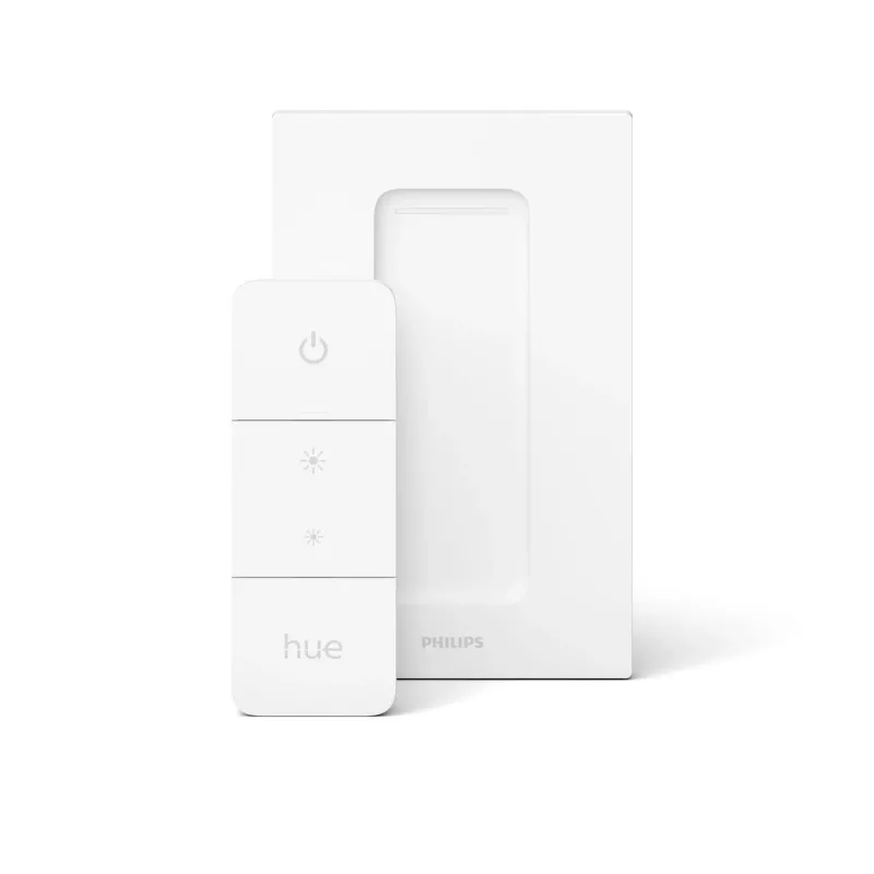 Philips Dimmer Switch (uusim mudel), hämardi ja lüliti, IEEE 802.15.4, IP20, väline, nupud, valge