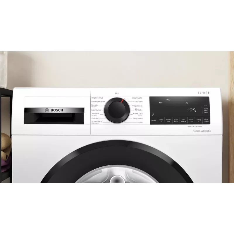 Bosch Serie 6 WGG234070 pesumasin Eestlaadiv 8 kg 1400 RPM Valge