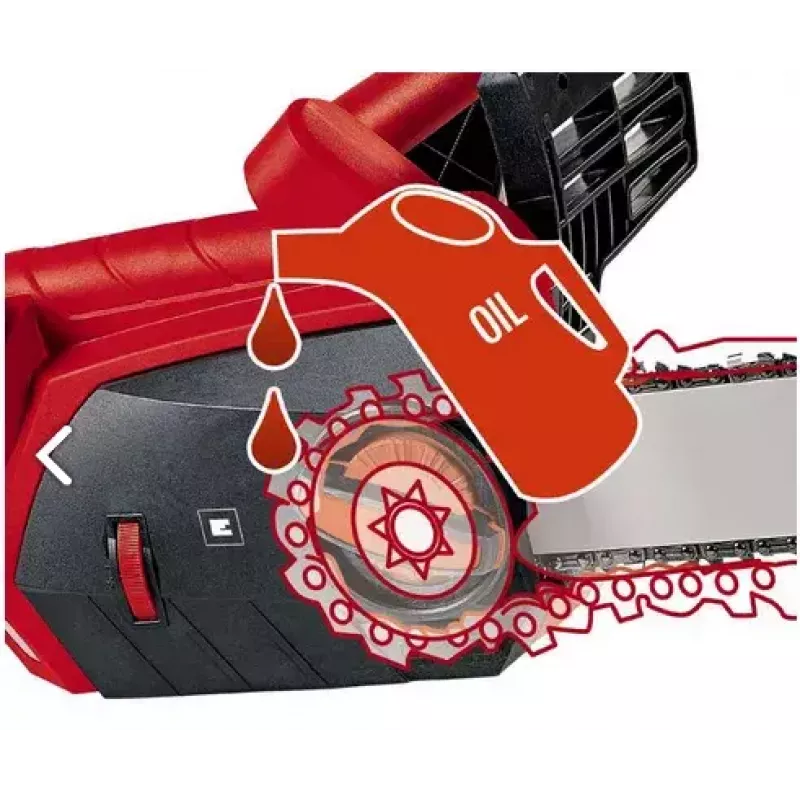 Kettsaag Einhell GE-EC 2240 2200 W Must Punane