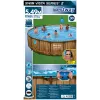 Bestway 56977 maapealne bassein Raambassein Ümmargune 23062 L Pruun