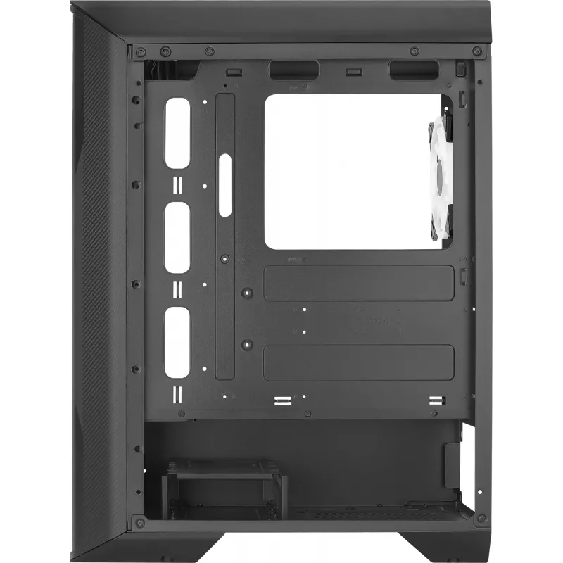 Aerocool SPLINTER DUO ATX mängukorpus 3x ARGB 12 cm ventilaatorit + eesmine võrk
