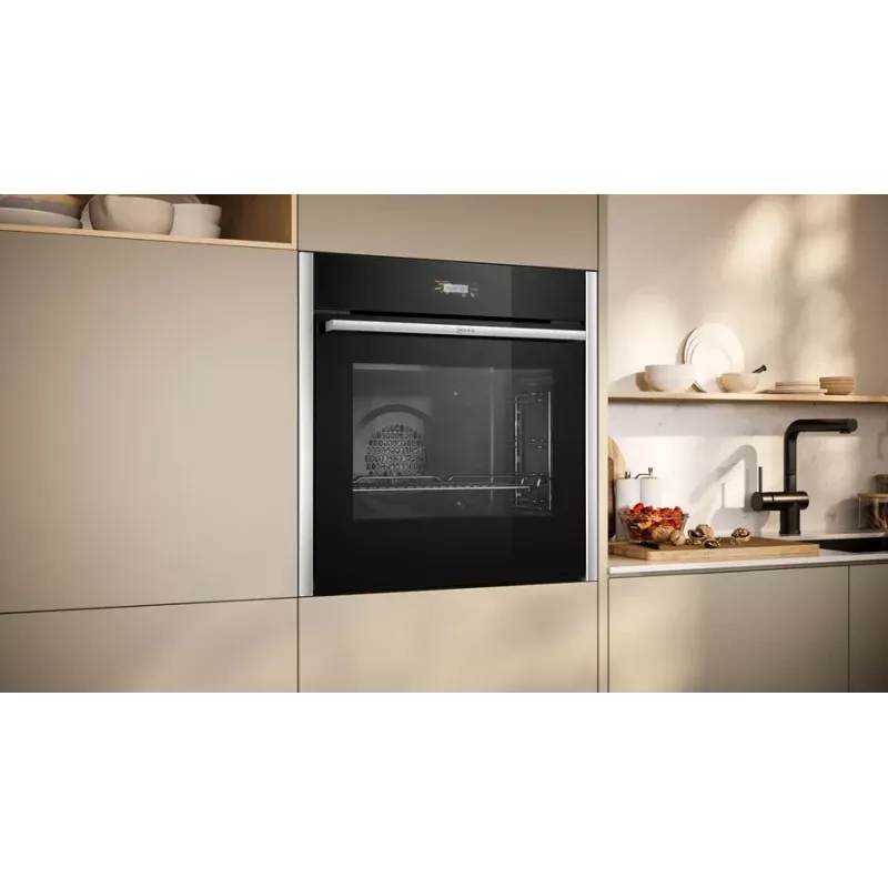 Neff N 70 B24CR71N0 ahi 71 L Must, Roostevaba teras