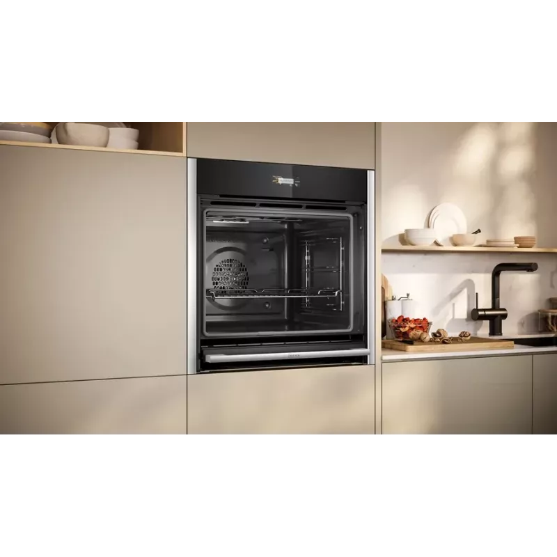 Neff B54CR71N0 ahi 71 L Must, Roostevaba teras
