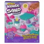 Kinetic Sand Shimmer, Unicorn Bake Shoppe Playset, 16oz (Shimmer Teal and Pink Neon), 8 Unicorn Tools, Sensoorsed mänguasjad lastele alates 3. eluaastast