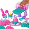 Kinetic Sand Shimmer, Unicorn Bake Shoppe Playset, 16oz (Shimmer Teal and Pink Neon), 8 Unicorn Tools, Sensoorsed mänguasjad lastele alates 3. eluaastast